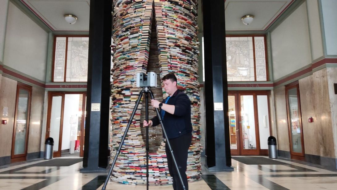 Skenování Ústřední knihovny