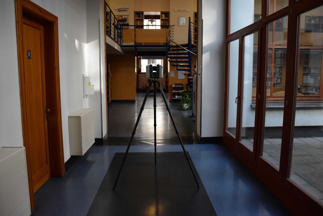 Skenování Ústřední knihovny