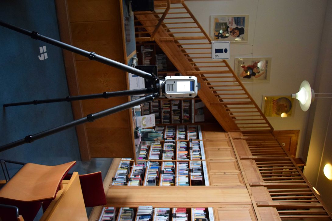 Skenování Ústřední knihovny