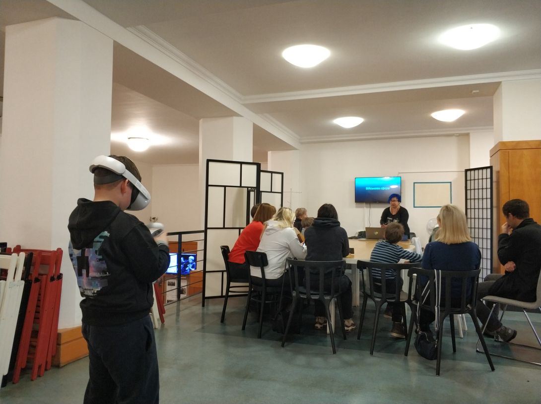 Ponořte se do budoucnosti - VR workshop pro ukrajinskou komunitu