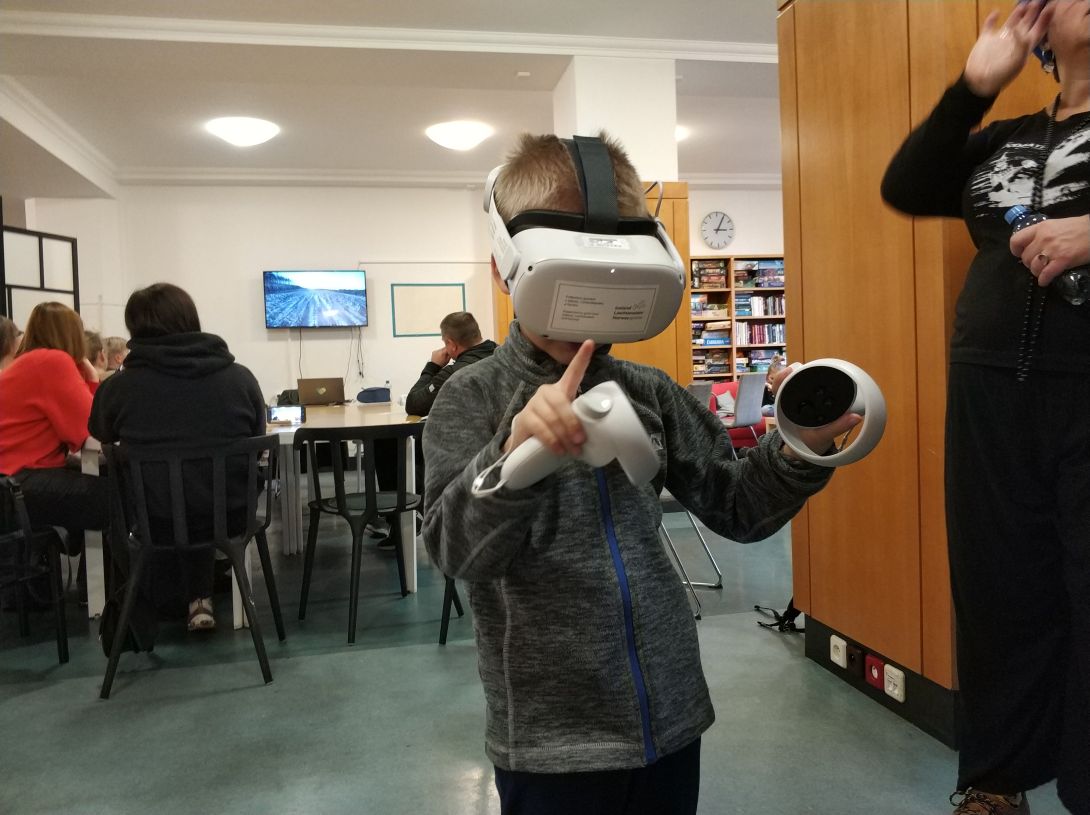 Ponořte se do budoucnosti - VR workshop pro ukrajinskou komunitu